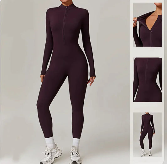 Snatched Zip-Up Sculpt Bodysuit