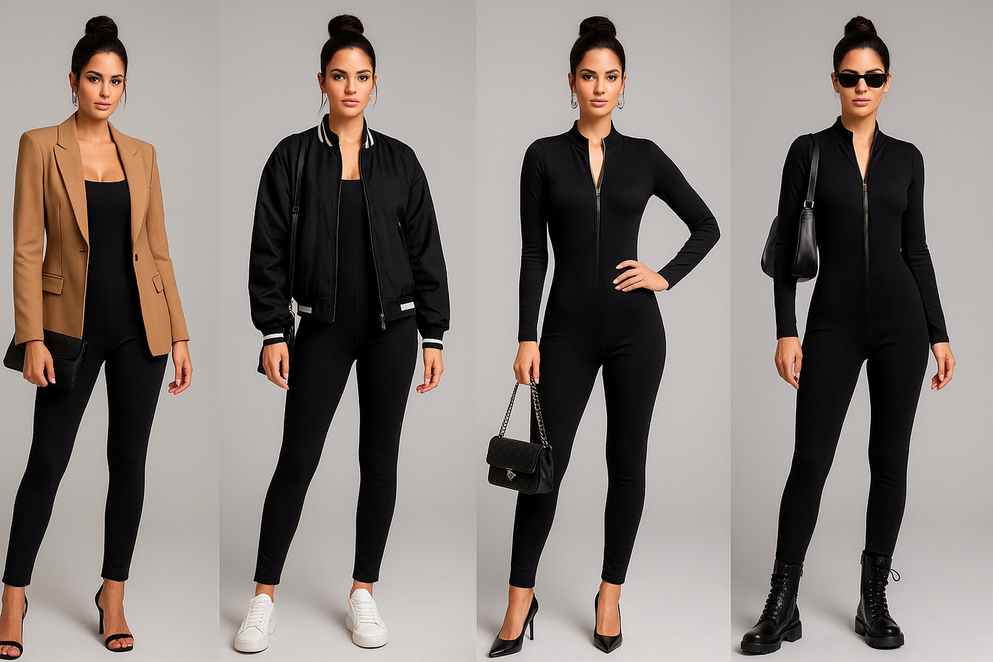 Snatched Zip-Up Sculpt Bodysuit