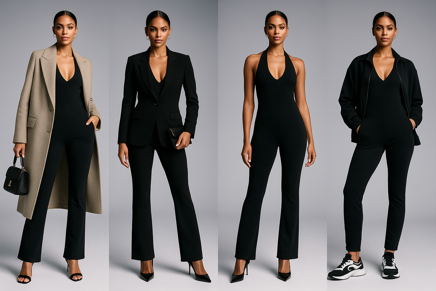 Flared Snatched Jumpsuit