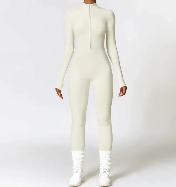 Snatched Zip-Up Sculpt Bodysuit