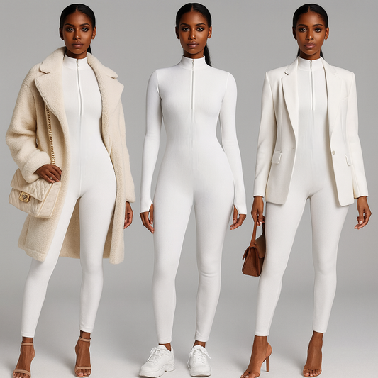 Snatched Zip-Up Sculpt Bodysuit